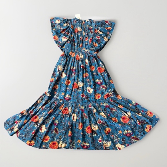 Ulla Johnson 100% Silk Ilaria Dress, $850 NWT, US 0, Pre-Fall 2024, 893 - Picture 10 of 12